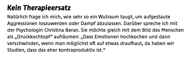 Kein Therapieansatz